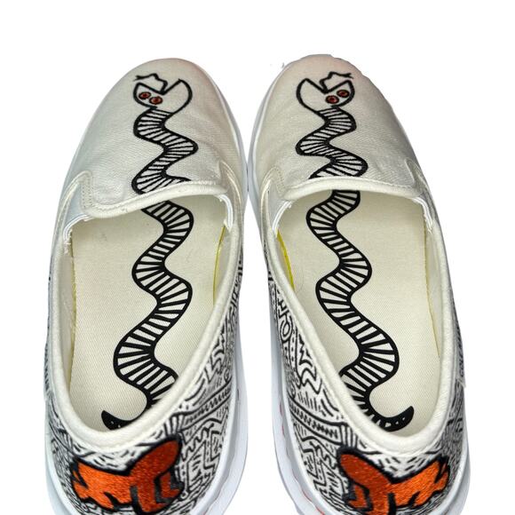 Cole Haan x Keith Haring ZeroGrand Slip-On Sneakers - Limited Edition - Picture 6 of 11
